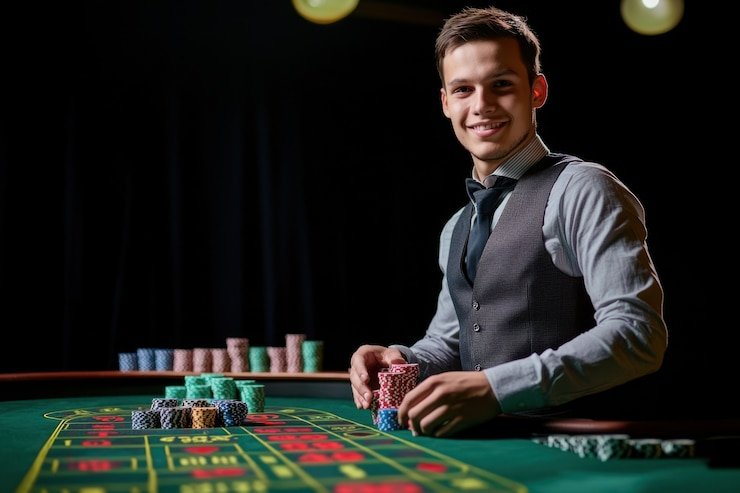 lunar77 mobile app home screen showing sportsbook markets, live tables, and slot games